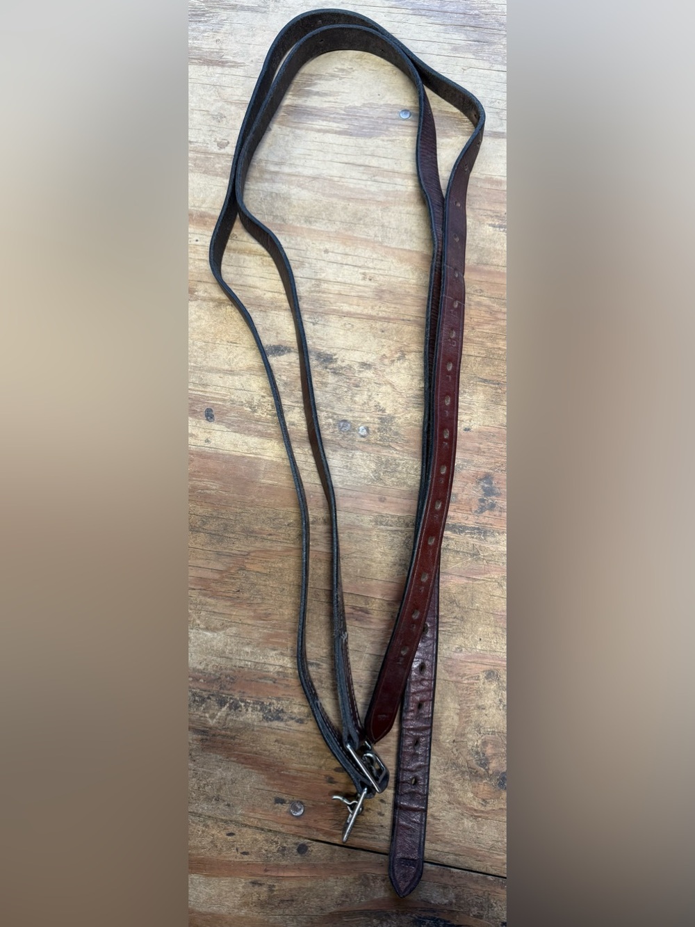 56” stirrup leathers